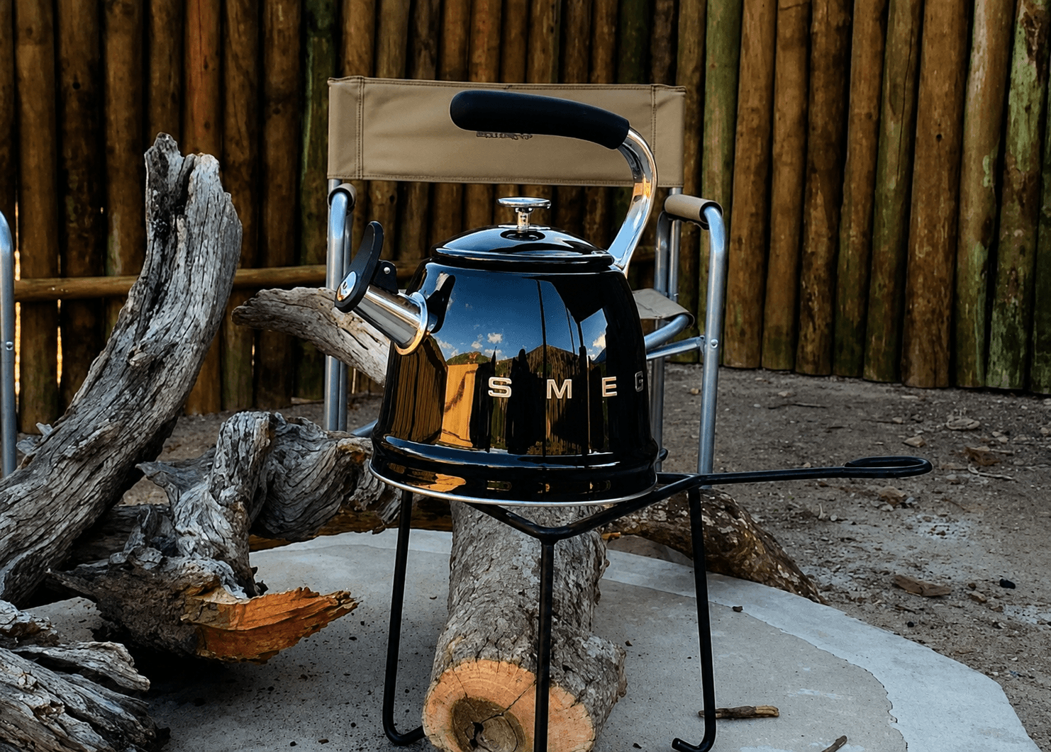 The Smeg retro kettle in gloss black, up for grabs in this competition